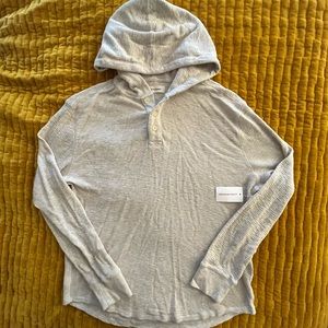 Lucky Brand Garment Dye Thermal Hoodley
